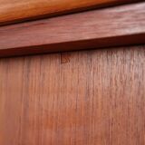 Scandinavian stretch teak table