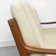 3-Seater Senator Sofa in Leather and Teak by Ole Wanscher for Cado, 1977