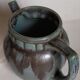 Denbac art-deco pitcher in flammé sandstone
