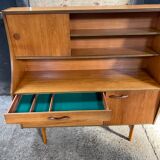 Vintage 1960s Avalon Teak Sideboard - Highboard - Drink Cabinet - Mid-century