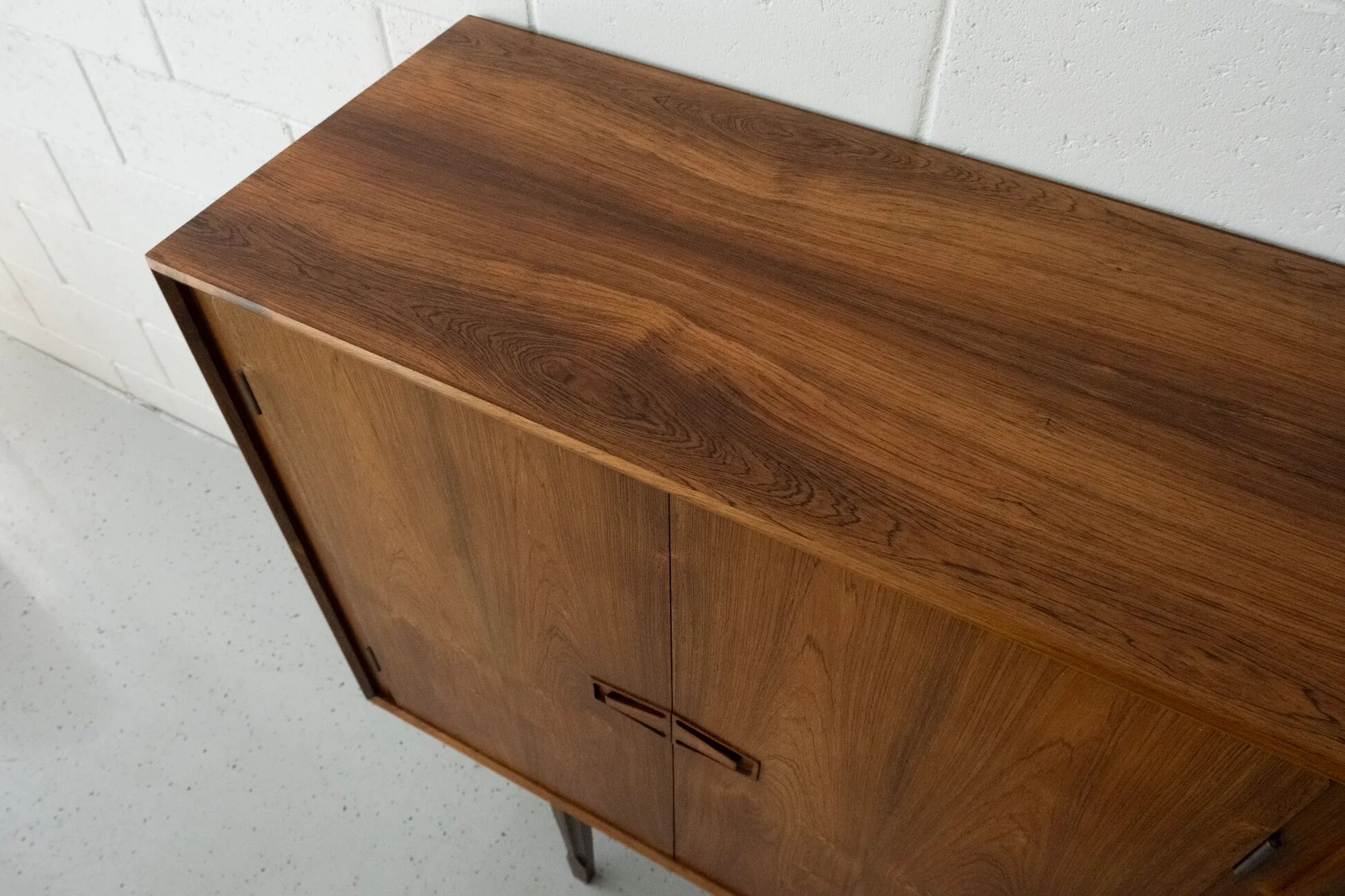 Danish Rosewood High Sideboard