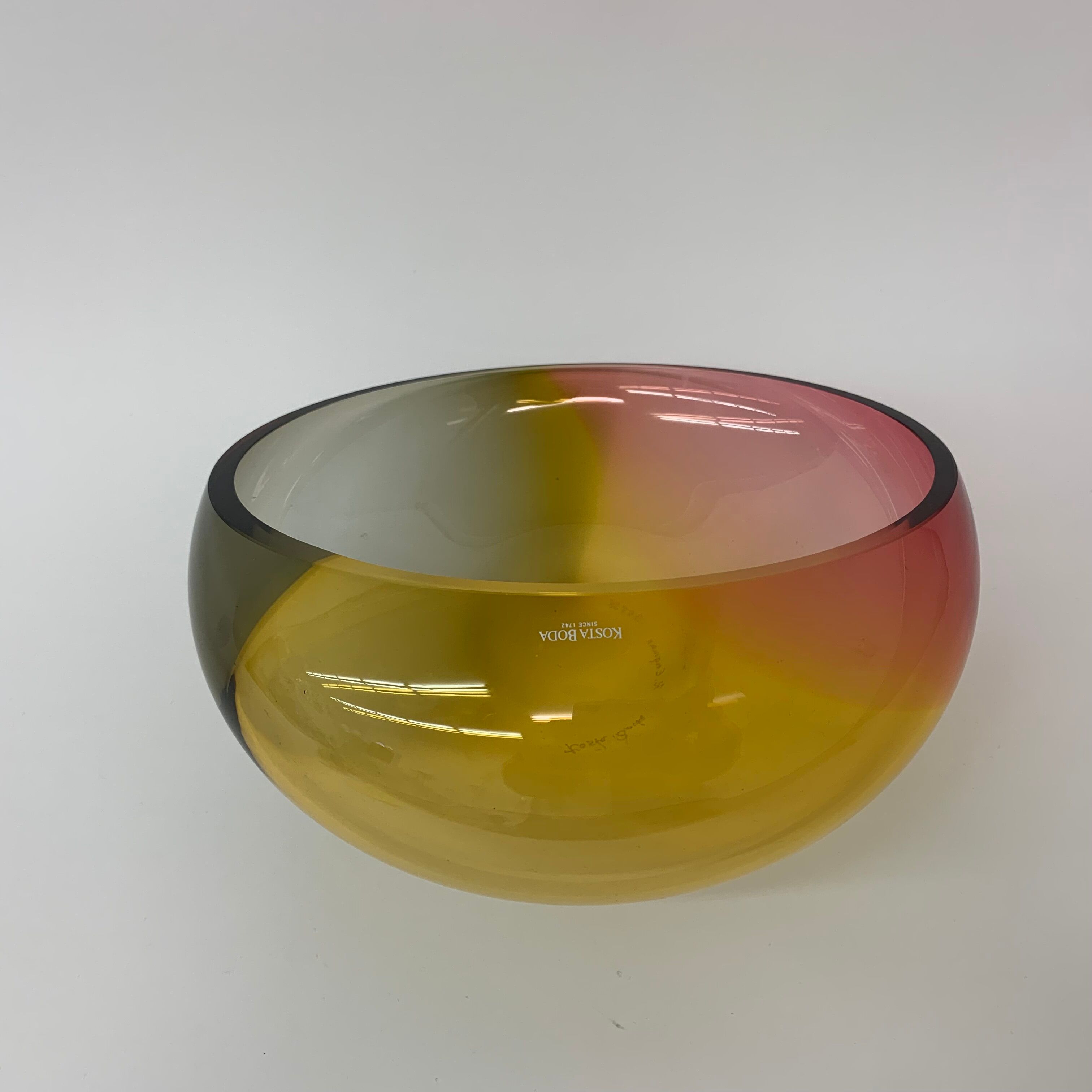 Kjell Engman for Kosta Boda Sweden Fidji bowl