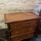 Commode vintage en osier et bambou