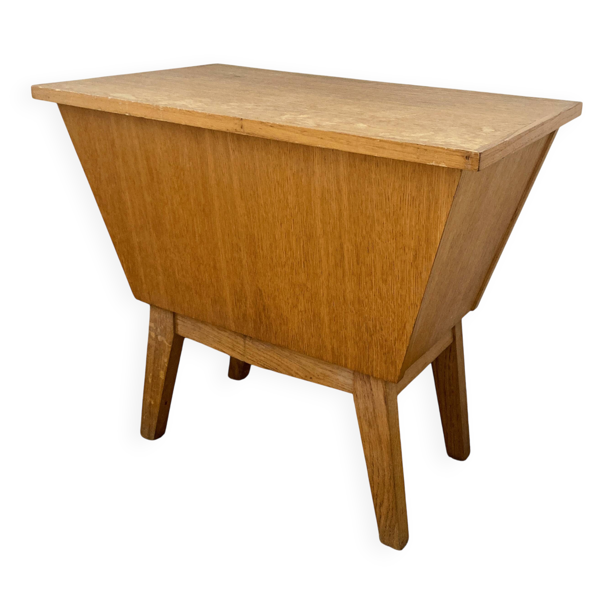 Small vintage wooden chest furniture