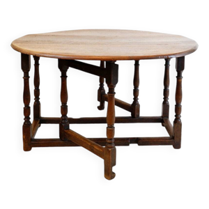 table anglaise à abattants