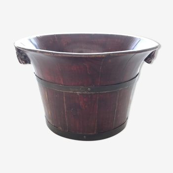 Chinese wood basket