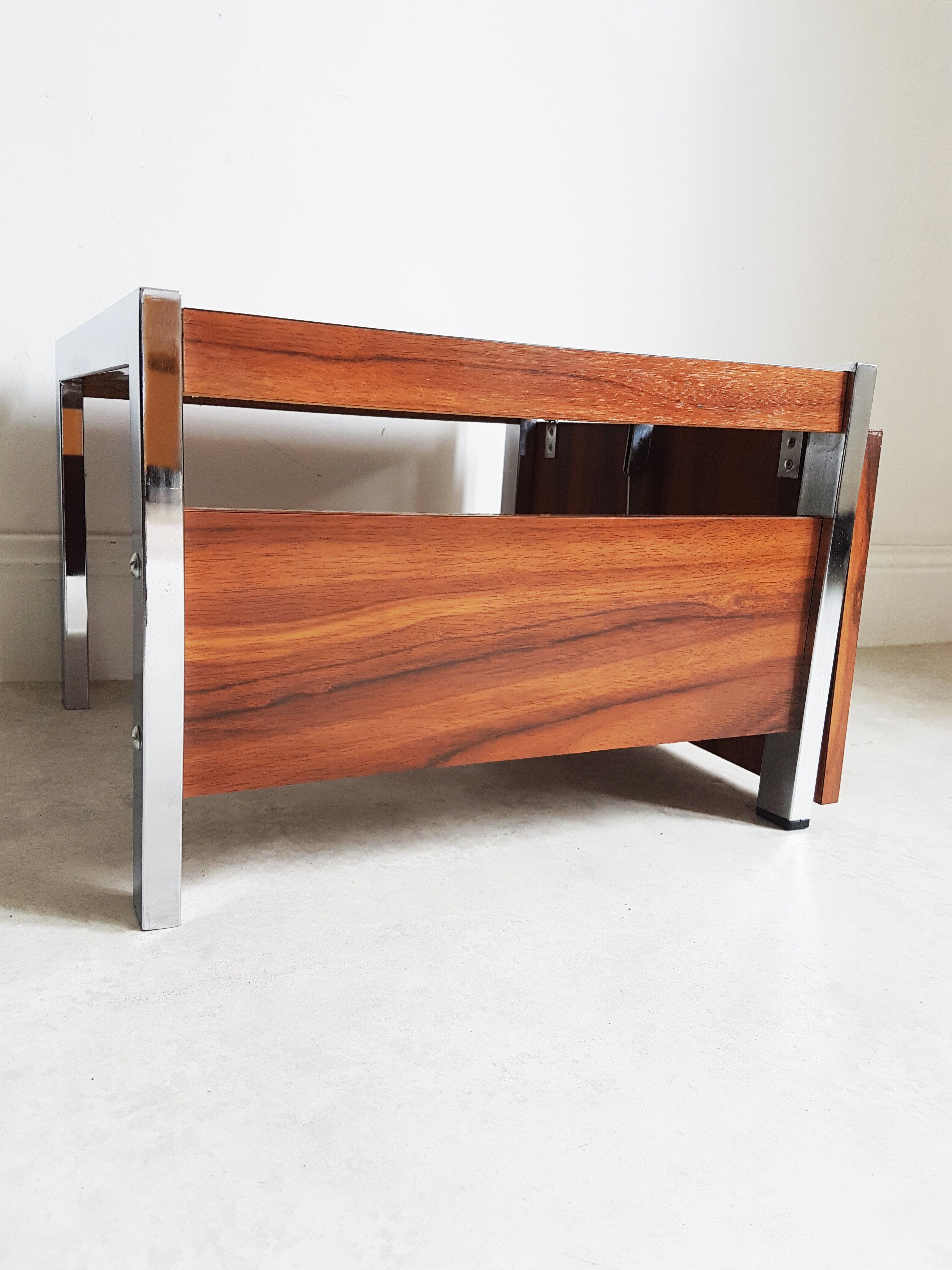 Low chrome and formica table