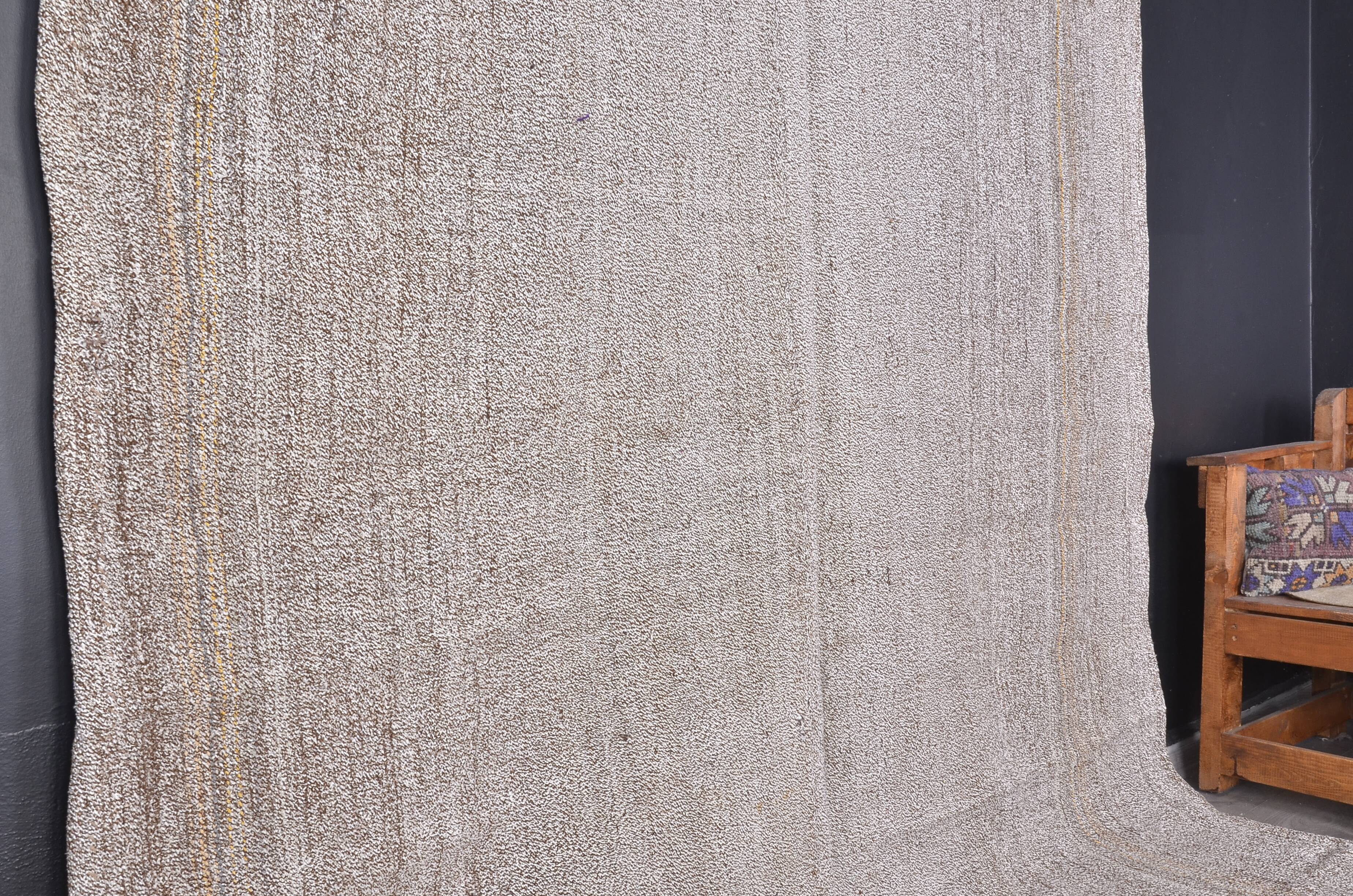 Tapis Kilim vintage neutre tissé à la main sku 310