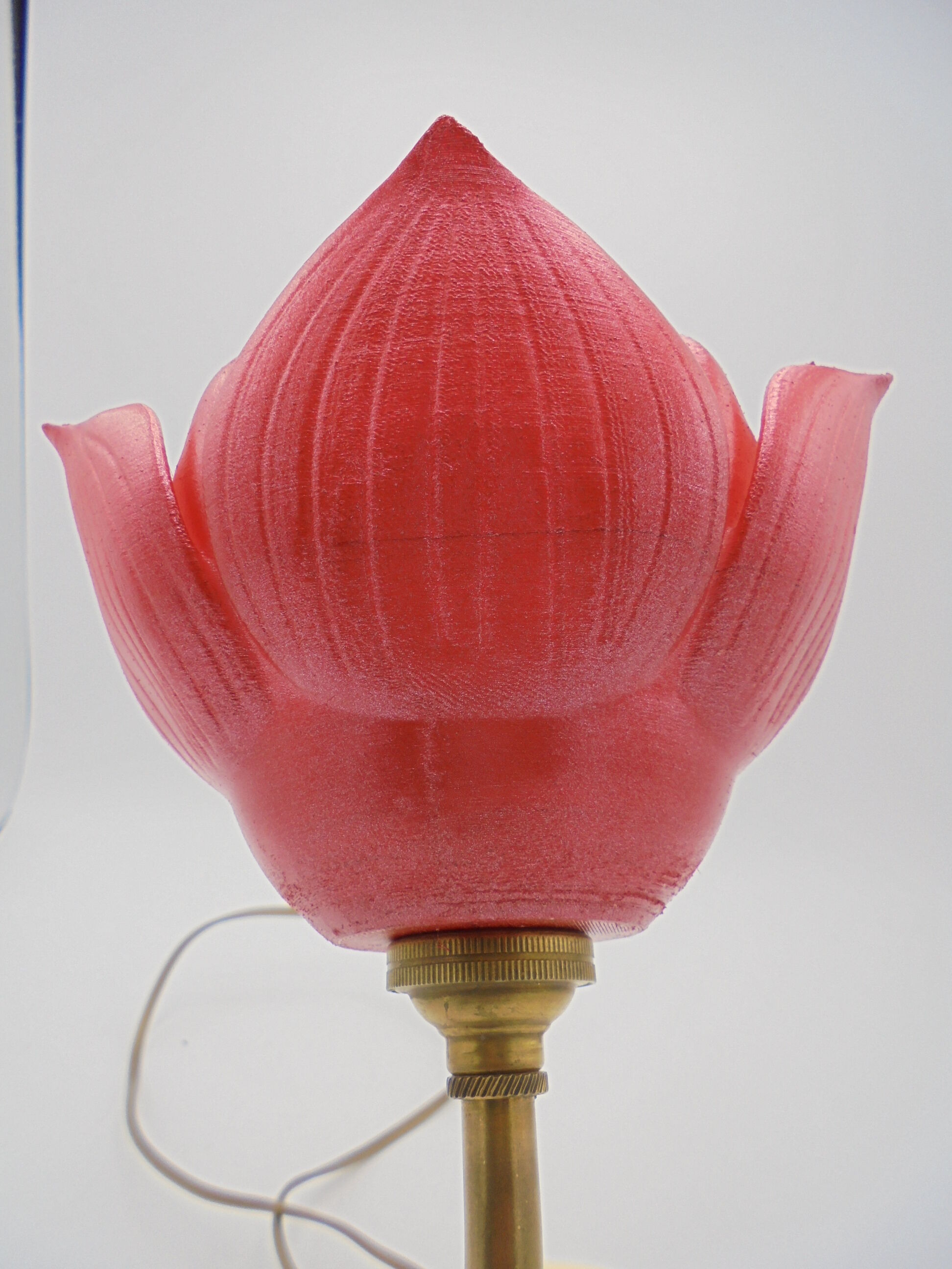 Lamp red flower
