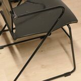 Series of 4 minimalist chairs model "EGOA 300" by Josep Mora