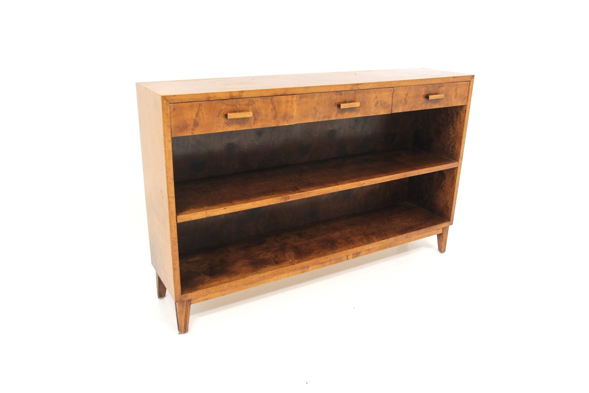 Scandinavian birch library, Swedish Modern, Sweden, 1930