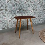 70s wooden side table