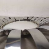Miroir soleil inox 1970