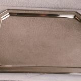 Chrome serving tray