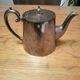 silver-plated teapot