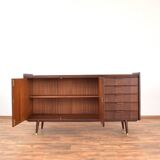 Mid-Century German Walnut Sideboard from Möbelhaus Alfred Hübner, 1960s.