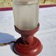 Lampe de voyage vintage en bakélite de marque mout