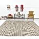 8x10 Dark Brown & Beige Kilim Rug 239x293Cm SK 35486