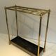 Rectangular umbrella holder in brass and cast iron. french work. around 1900