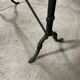 Table bistrot plateau marbre