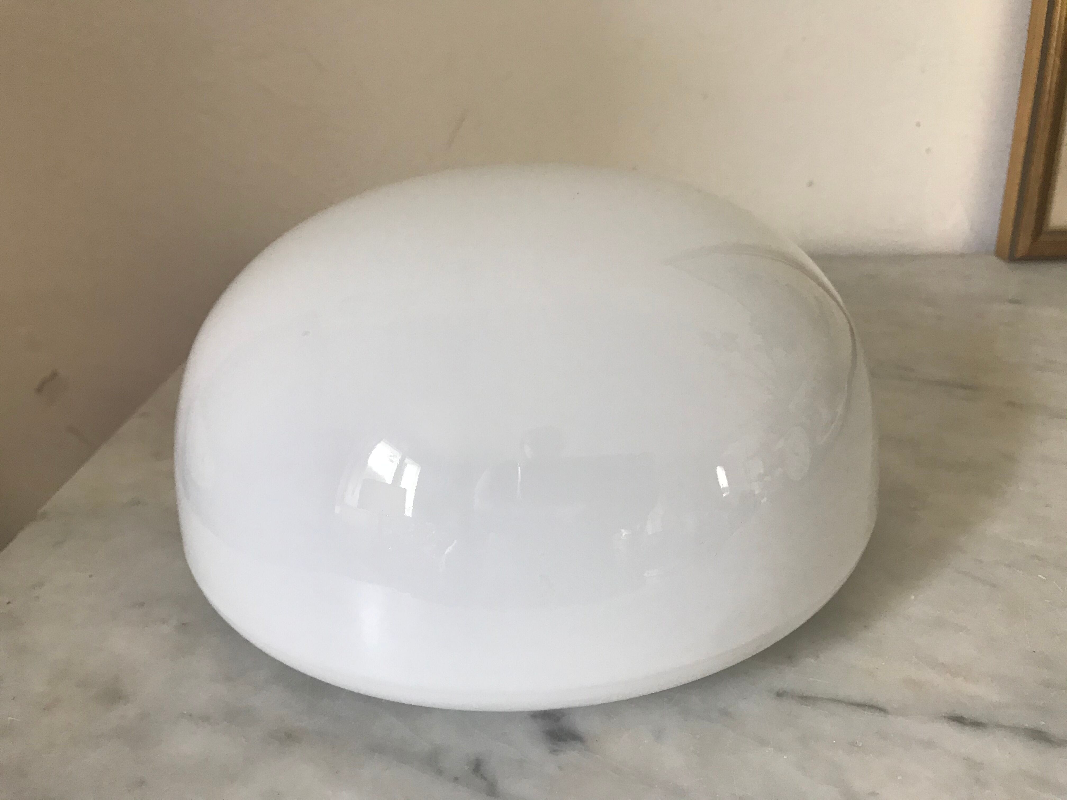 Wall light in vintage opaline 20 cm