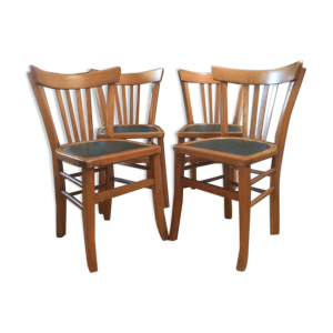 lot de 4 chaises de bistrot