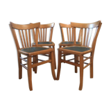 Lot de 4 chaises de bistrot