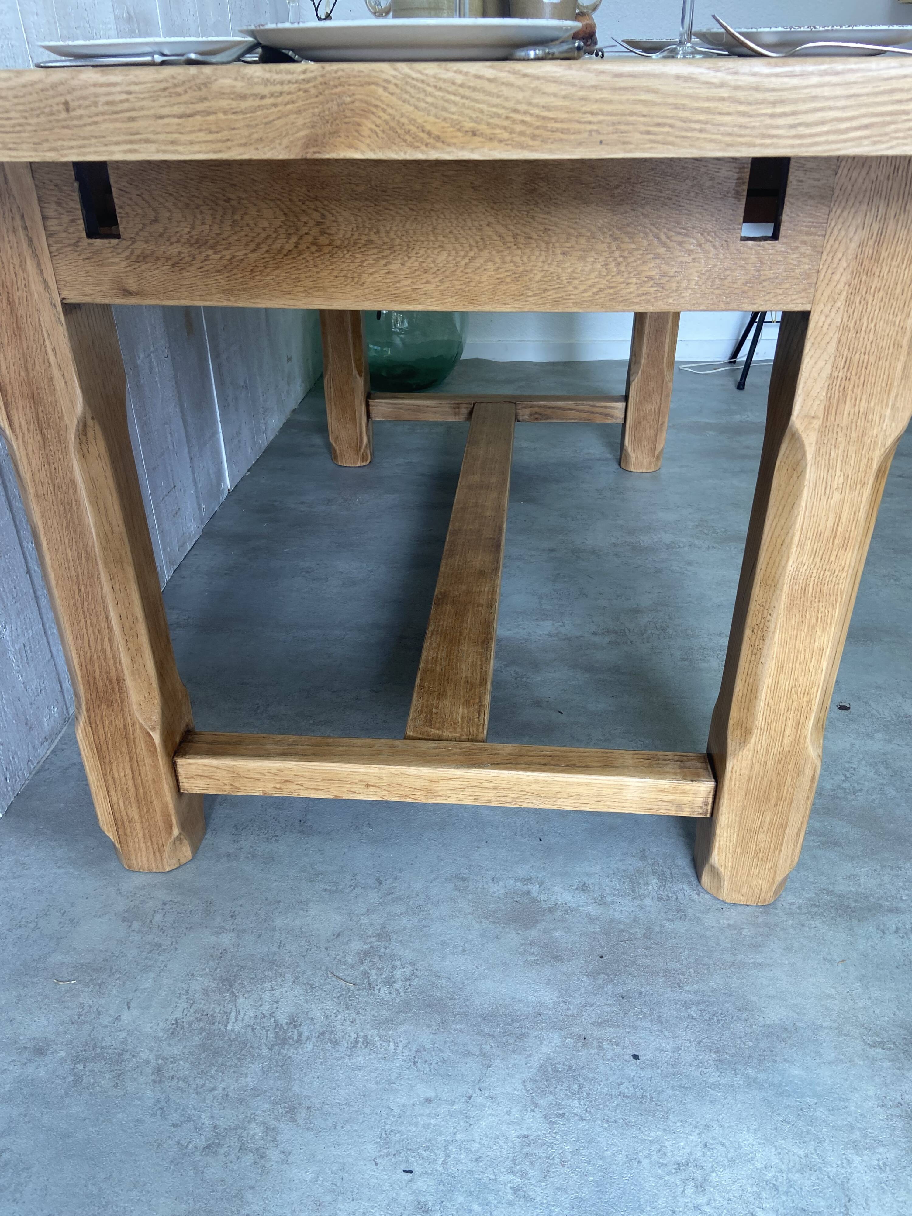 Oak farmhouse table 160x90CM