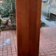 Double curtain filing cabinet