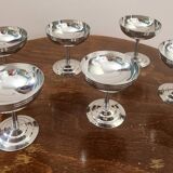 6 coupes à glace en inox Remy Letang