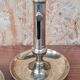 Pair of gilded brass candle holders