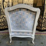 Louis XV style shepherdess armchair