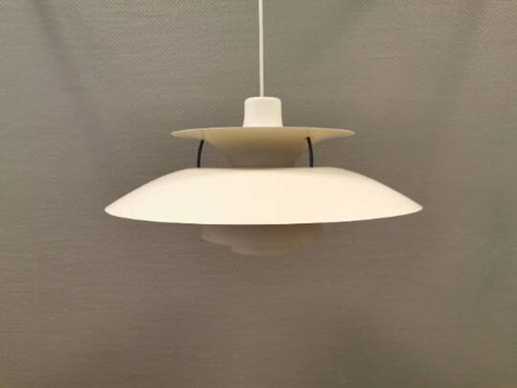 PH 5 hanging lamp, designed by lamp master Poul Henningsen (PH) and produced by  Louis Poulsen.
