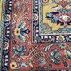 Persian rug in burgundy yellow wool, 200x300cm
