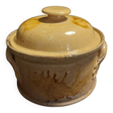 Glazed earthenware terrine from Provence, early 20th century.