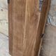 Old Burmese teak wall display case