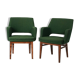 Paire de fauteuils Oslosund verts de Kinnarps, années 1950