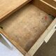 2 drawer solid wood desk 1950