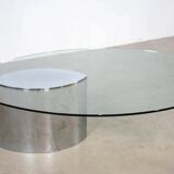 Italian "Lunario" coffee table by Cini Boeri for Gavina