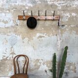 Coat door 5 patères