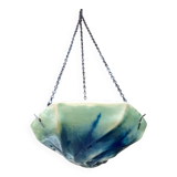 Plant holder, hanging planter from the 50s in glazed stoneware