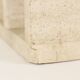Vintage Travertine Natural Stone Magazine Rack – 1970s