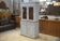 Patinated two-body buffet from the 19th century.