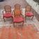 Bergere armchairs