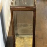 Counter display cabinet in wood and glass in Louis XVI style, 19th century.