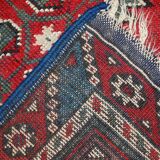 Tapis ancien turc anatolian fait main 74cm x 131cm 1920, 1c513
