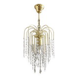 Lustre vintage italien pampilles