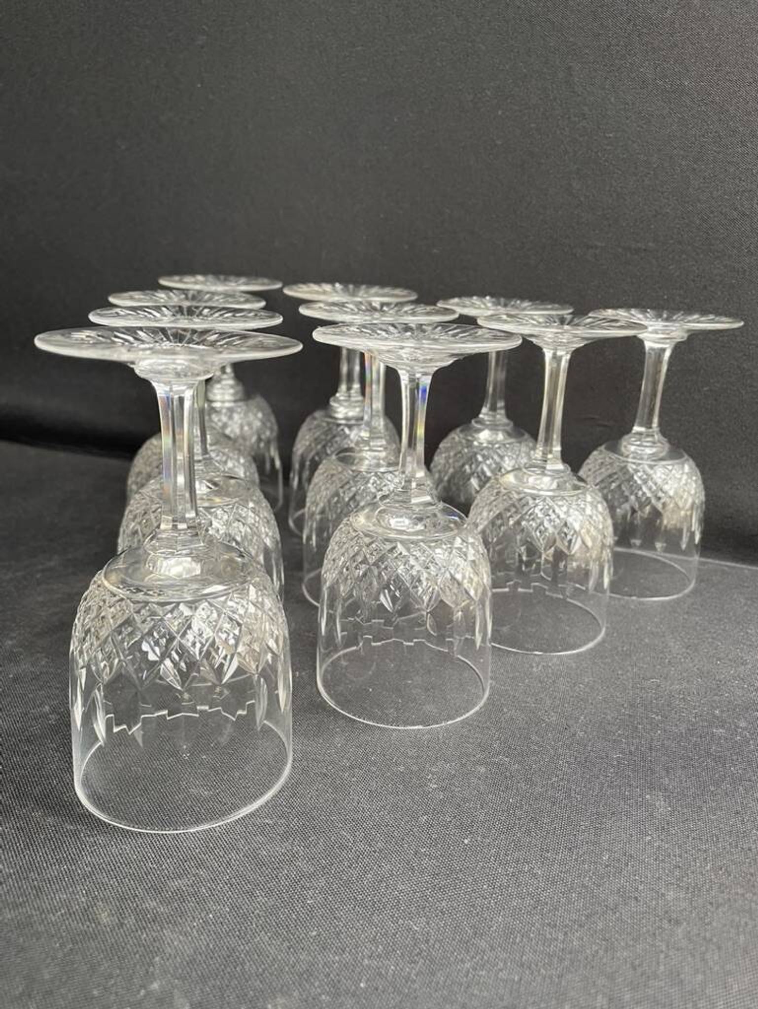 10 Verres à porto Baccarat taille 5475