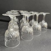 10 Verres à porto Baccarat taille 5475