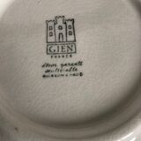 Lot of 12 Gien dessert plates